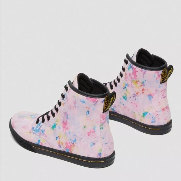 Dr. Martens Women’s Pink Sheridan Confetti Suede Boots Size 7 NEW MSRP 140.00 - Picture 3 of 16
